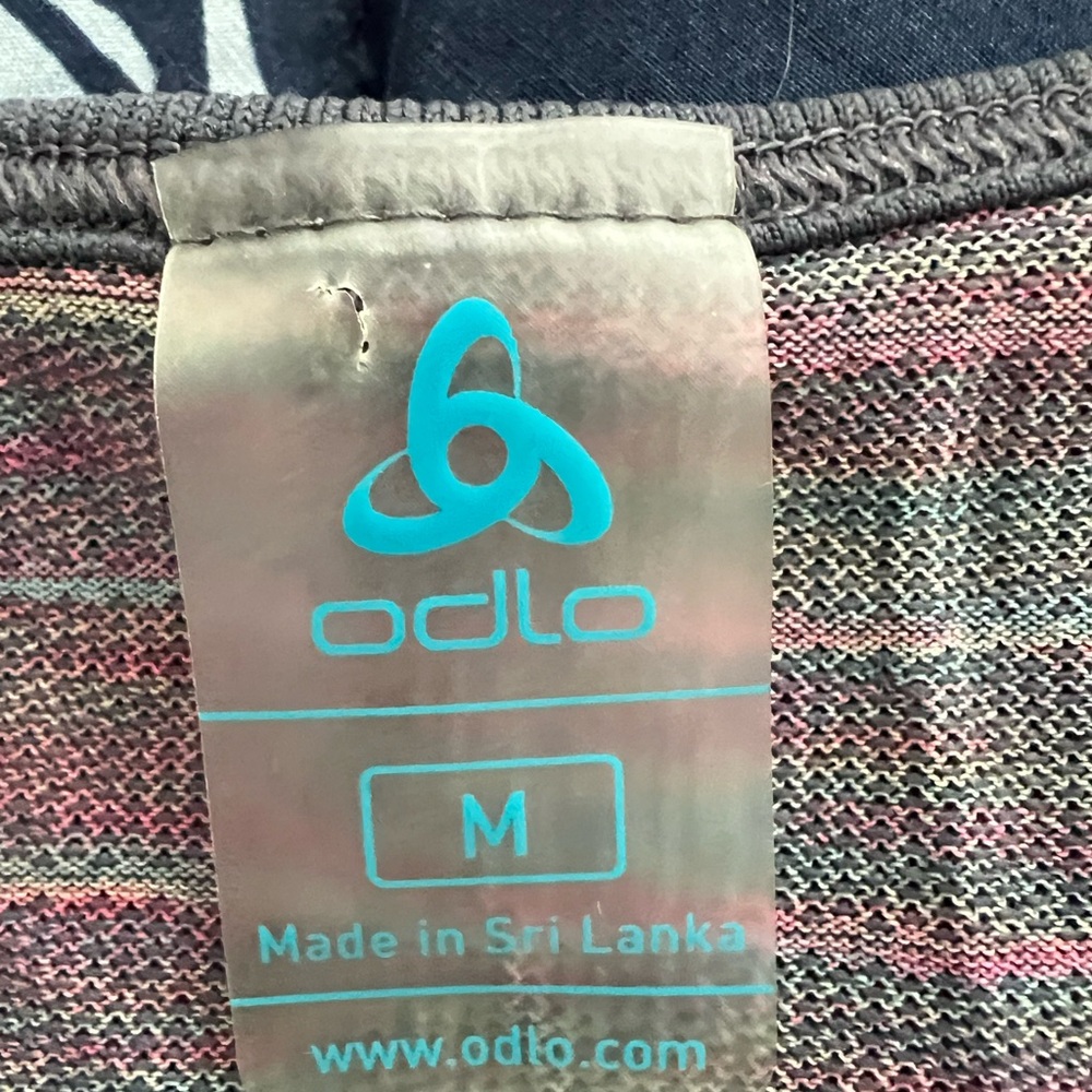 Odlo Striped Racerback Tank Top - Picture 5 of 5